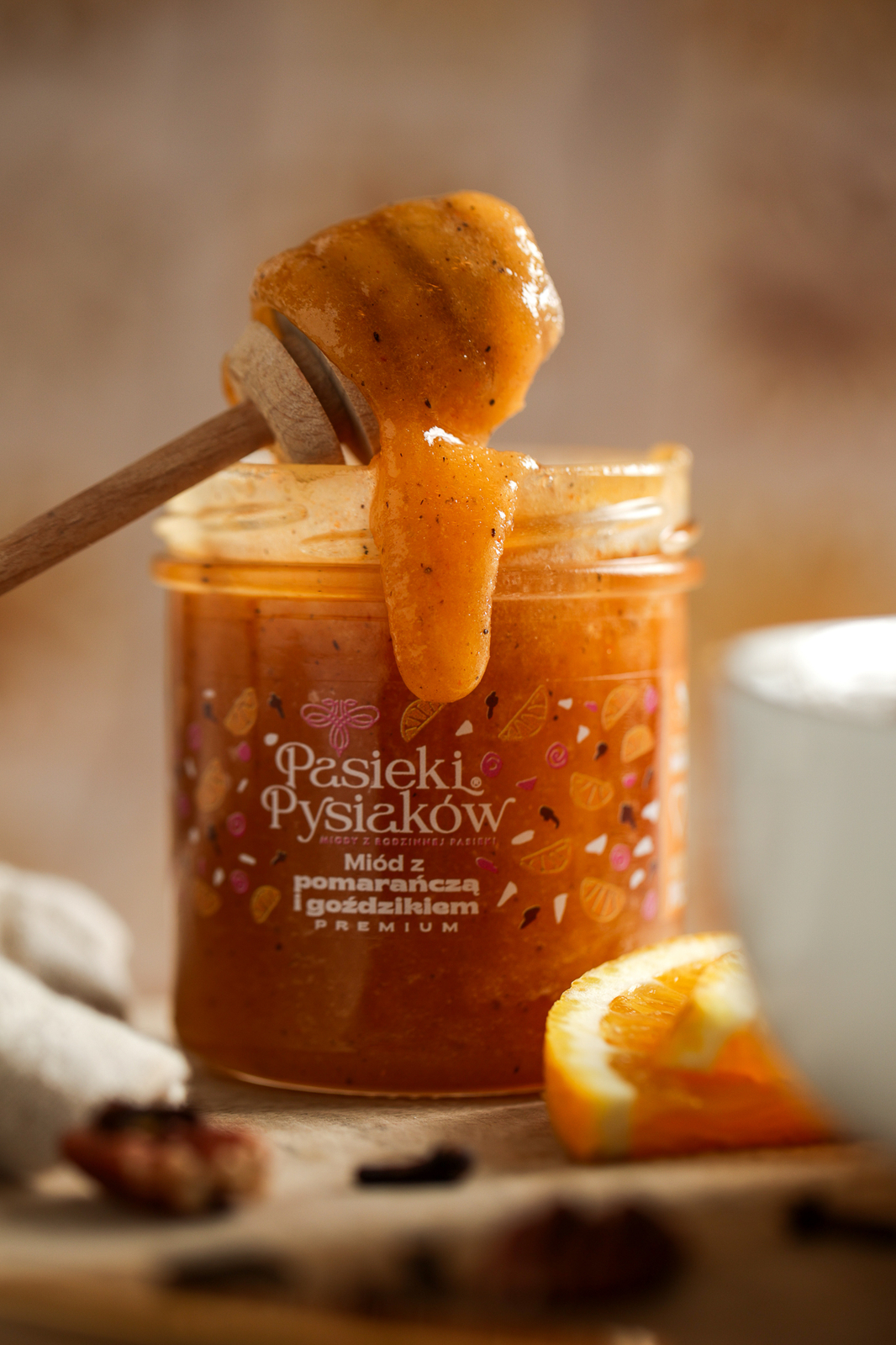 Miód z Pomarańczą i Goździkiem 200g