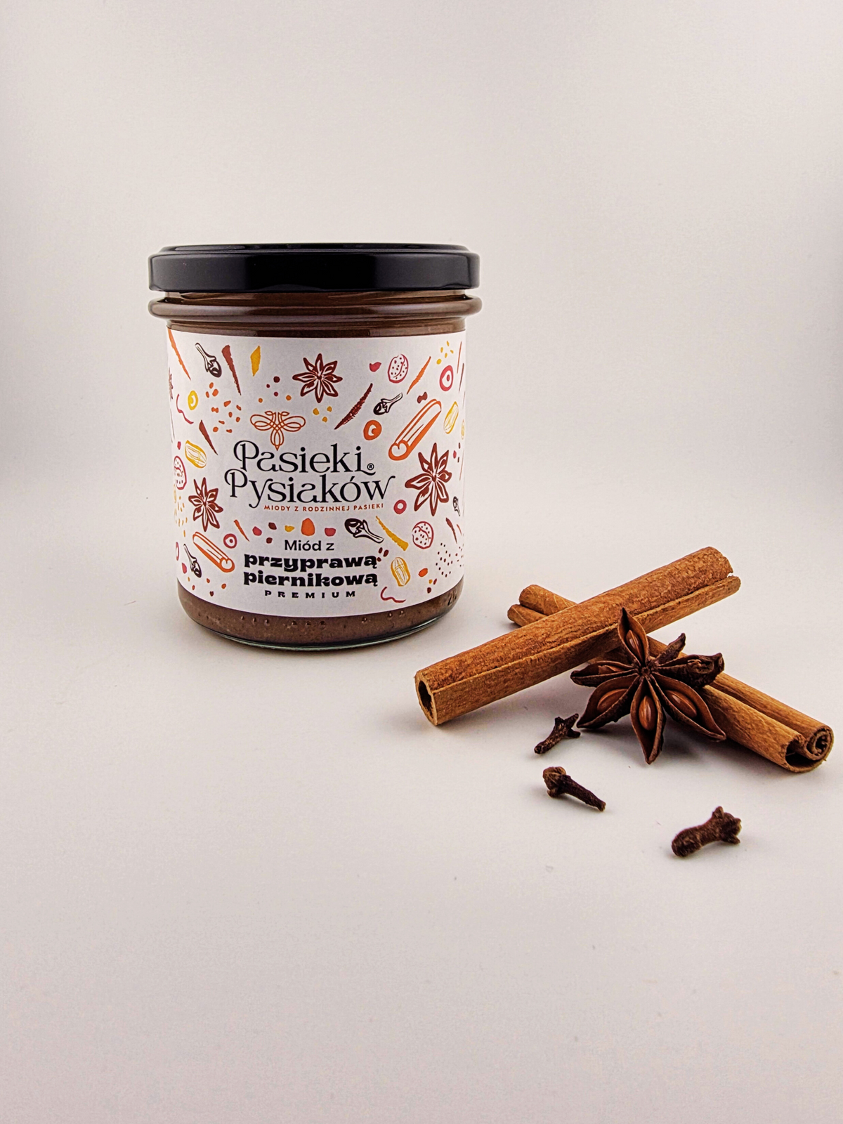 Miód z Przyprawą Piernikową 430g