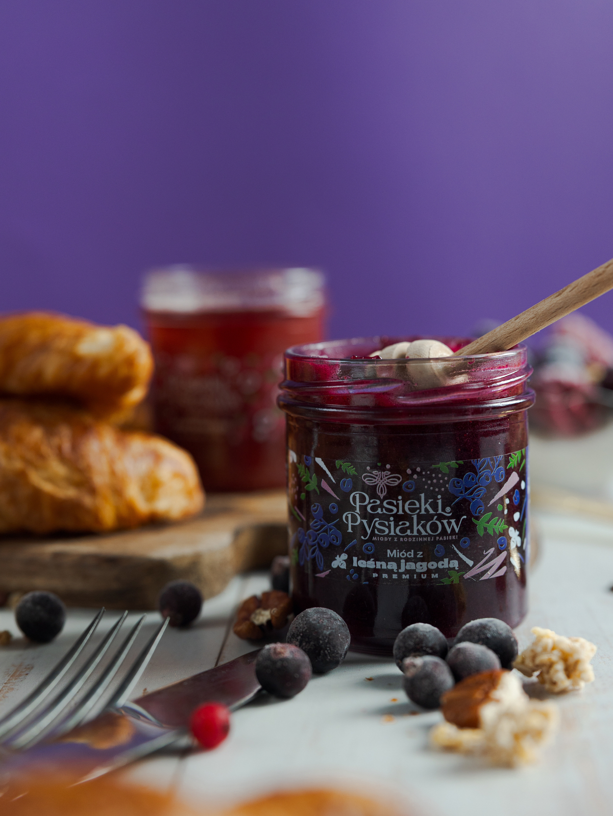 Miód z Jagodą Leśną 200g