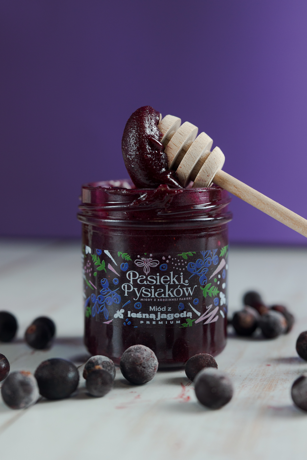 Miód z Jagodą Leśną 200g