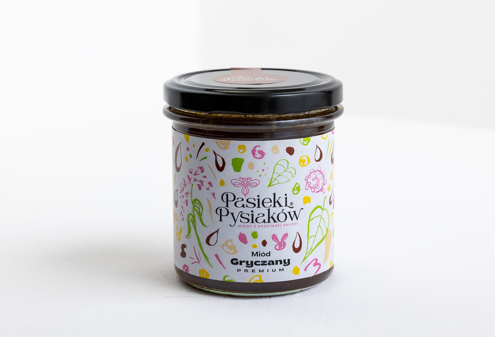 Miód naturalny gryczany 450g 2025