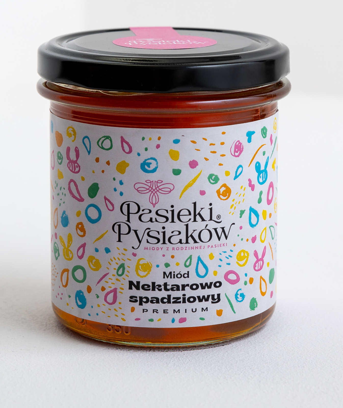 Miód naturalny nektarowo-spadziowy 450g 2025