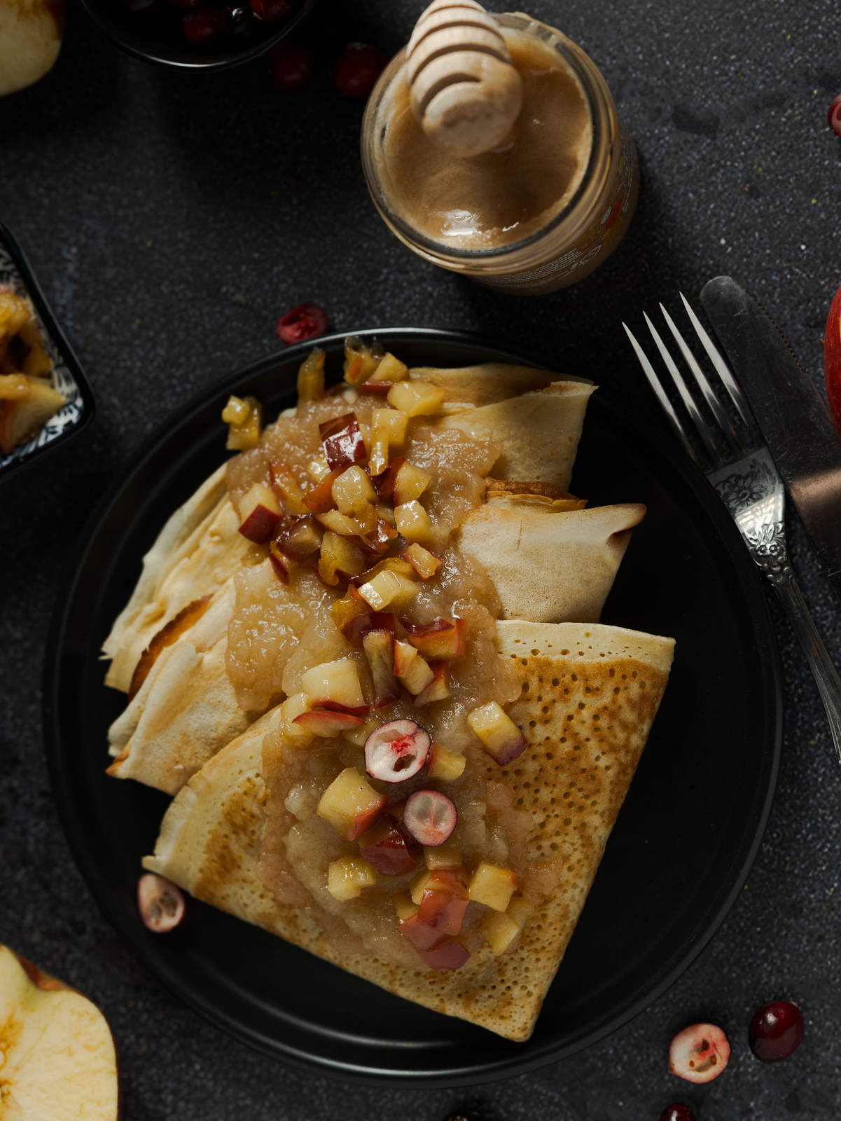 Miód z Jabłkiem i Cynamonem 200g