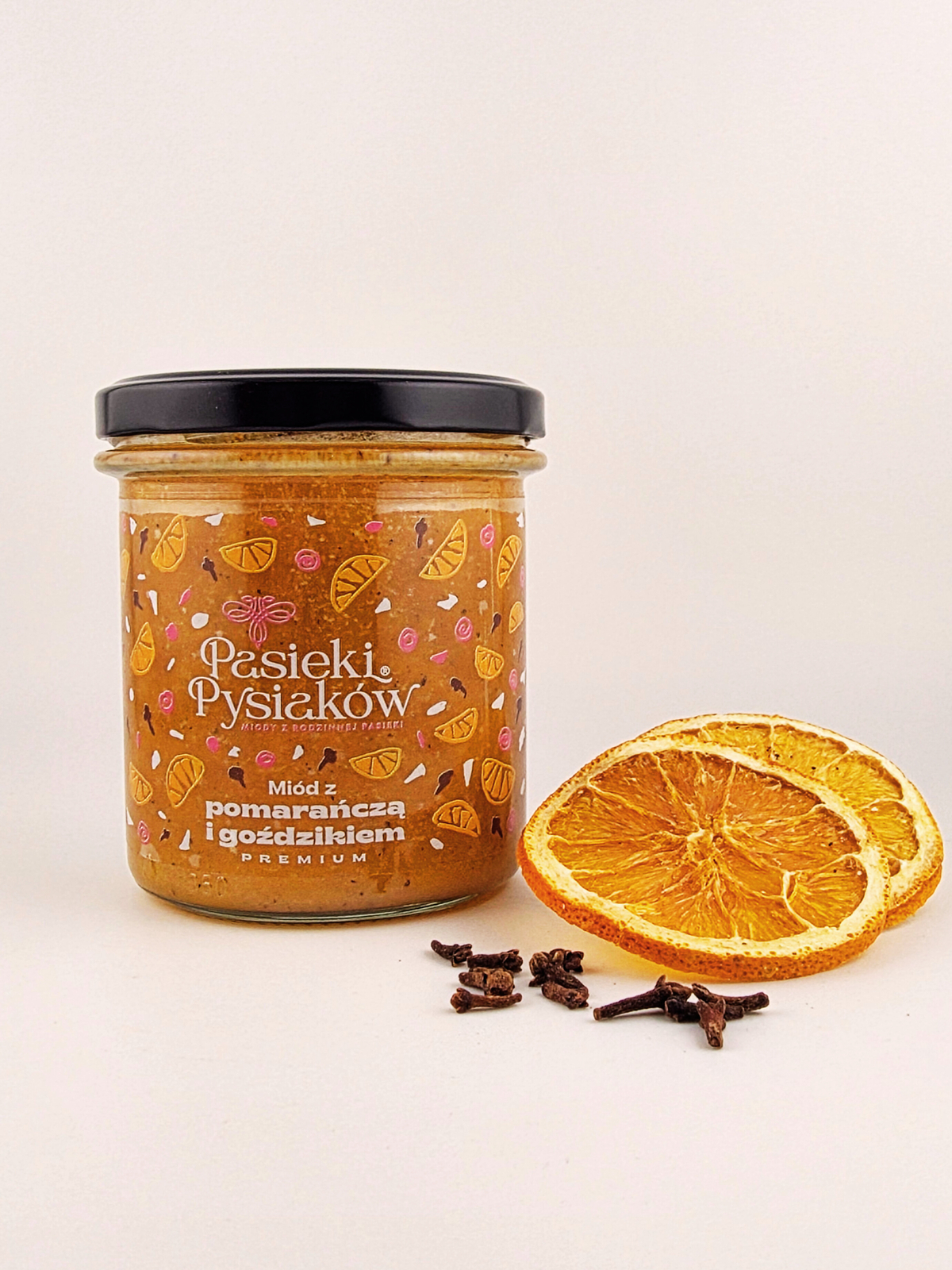 Miód z Pomarańczą i Goździkiem 200g