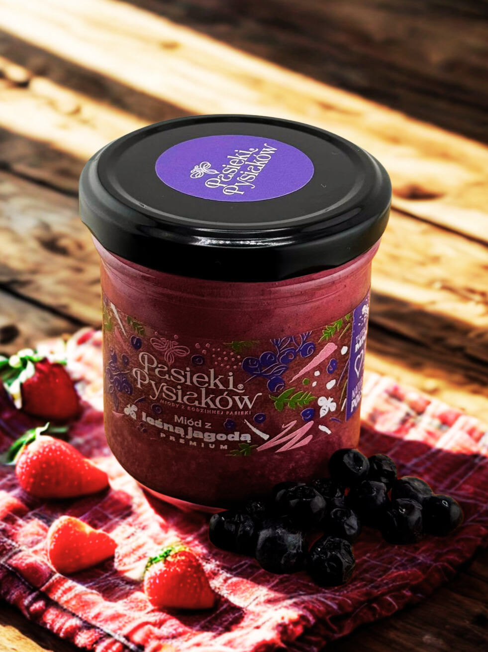 Miód z Jagodą Leśną 200g