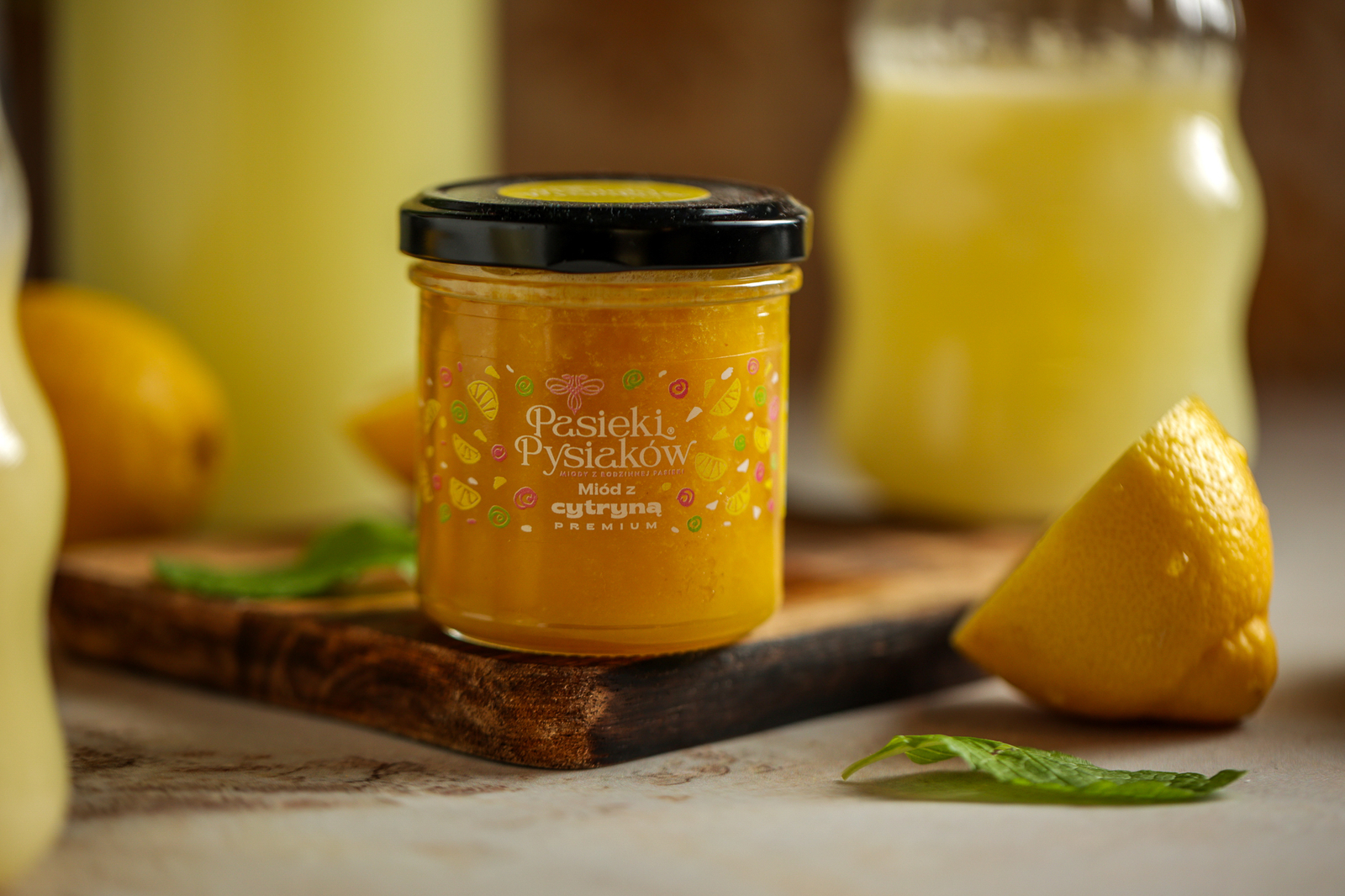 Miód z Cytryną 200g