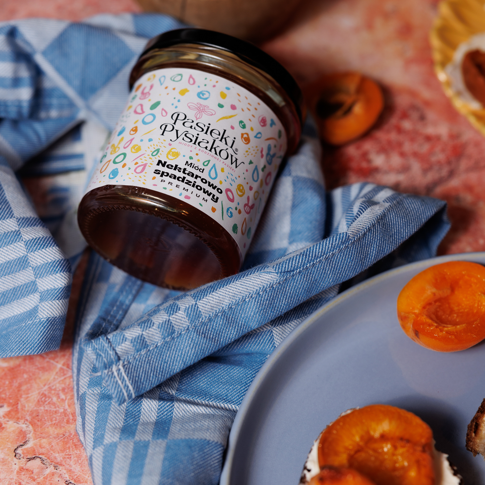 Miód naturalny nektarowo-spadziowy 1200g 2025