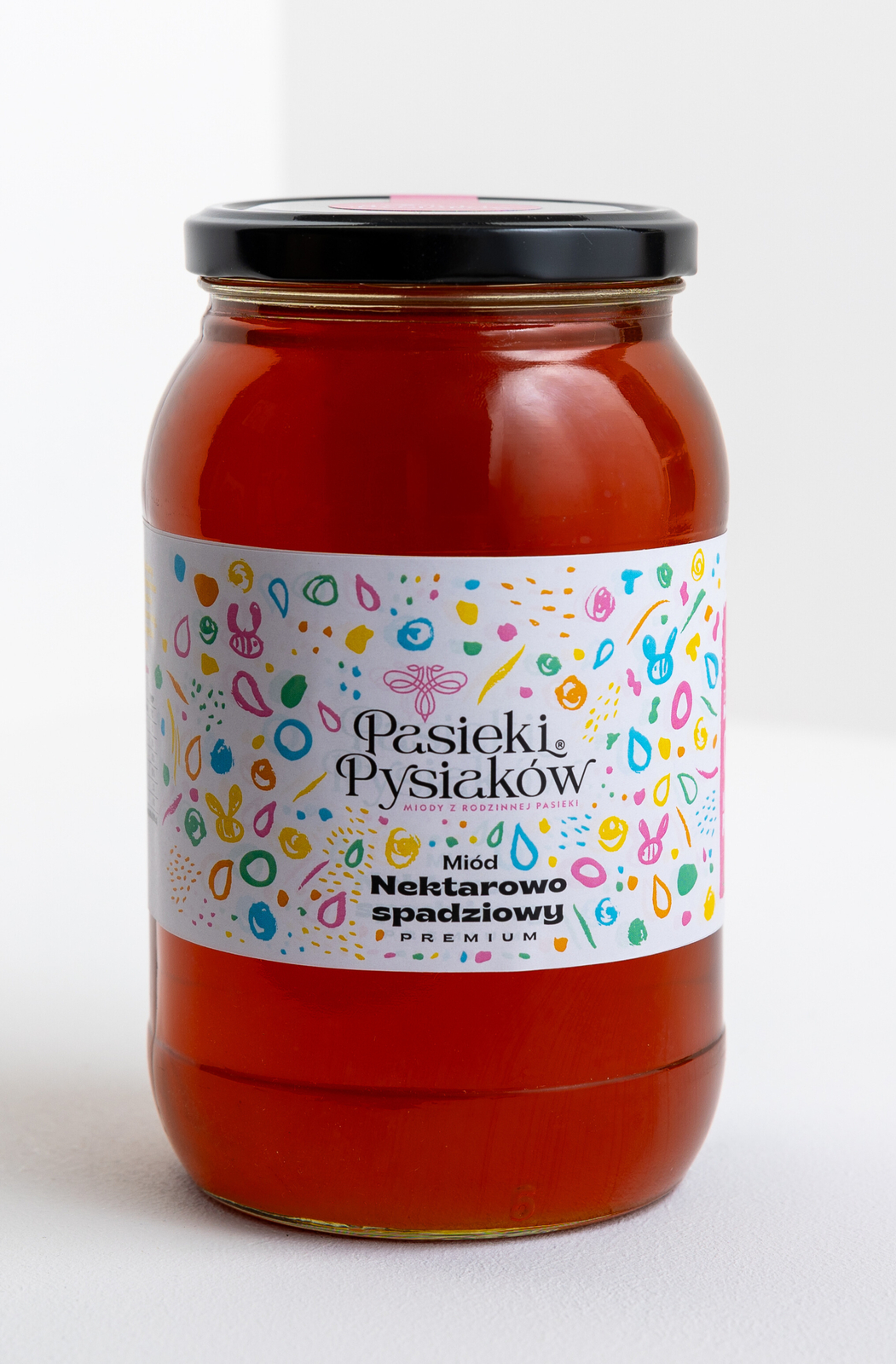 Miód naturalny nektarowo-spadziowy 1200g 2025