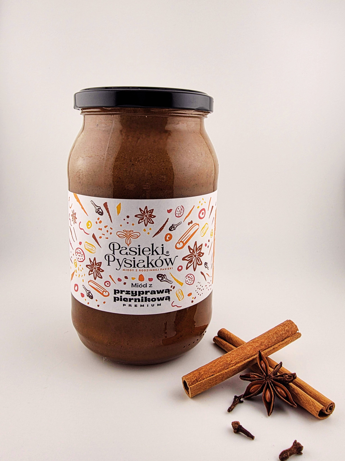 Miód z Przyprawą Piernikową 1200g