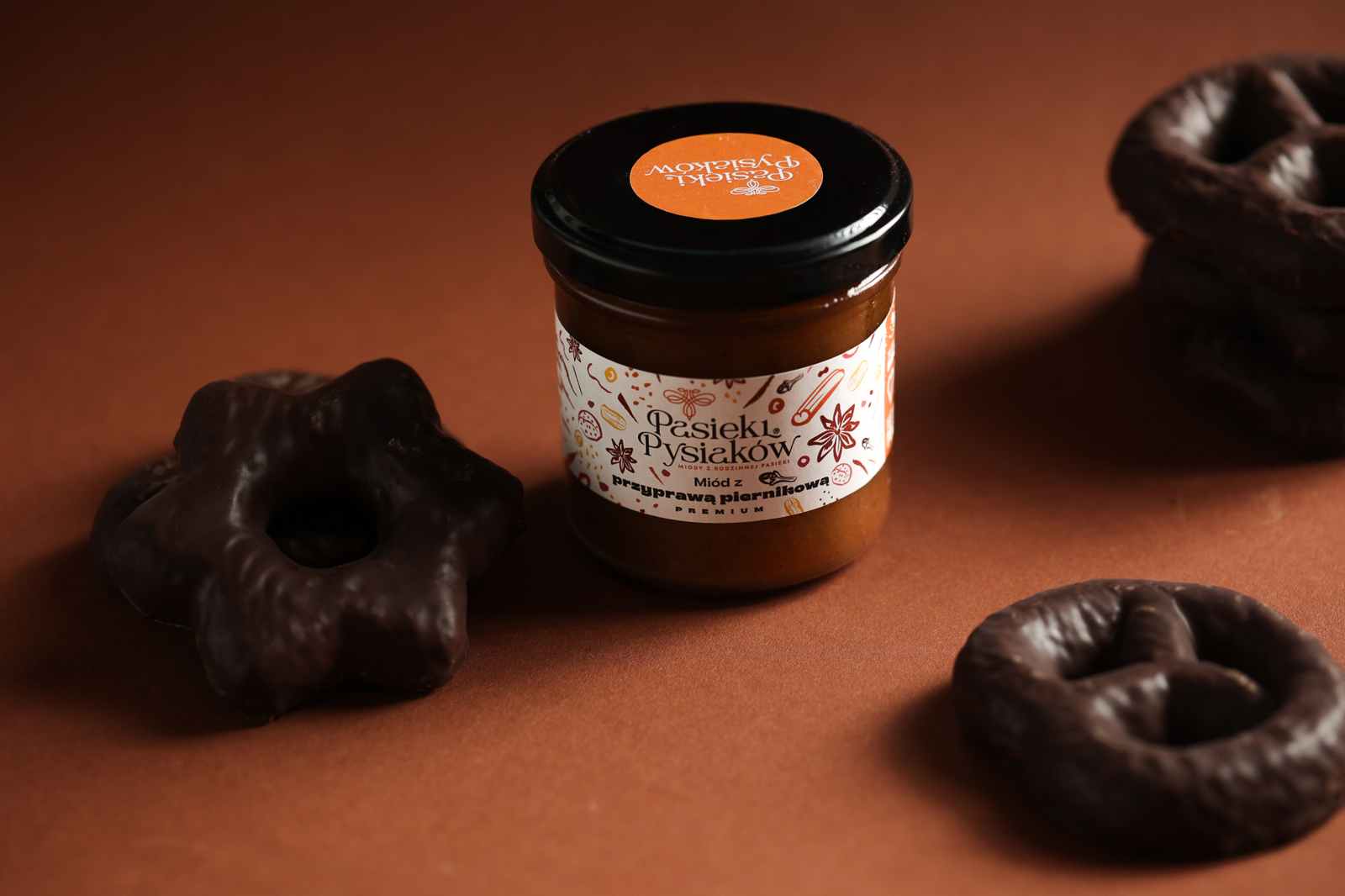 Miód z Przyprawą Piernikową 430g