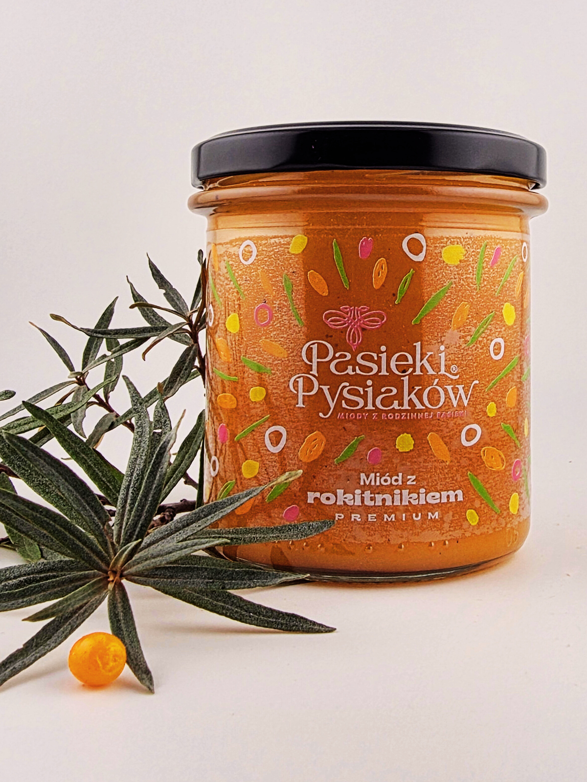 Miód z rokitnikiem 200g