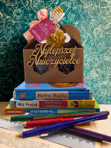 Zestaw Dwóch małych Miodków na Dzień Nauczyciela