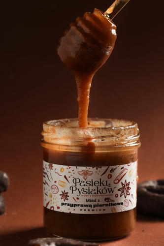 Miód z Przyprawą Piernikową 1200g 