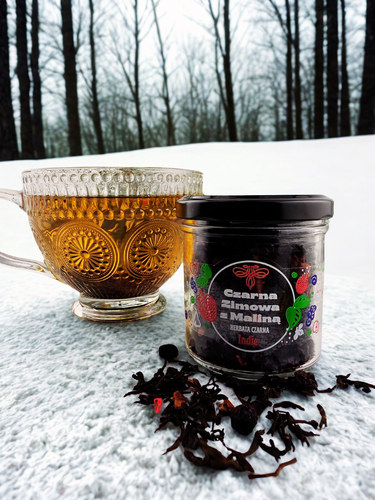 Herbata Czarna Zimowa Z Maliną