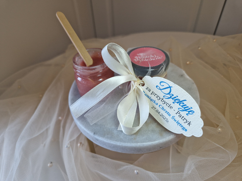 Miodek 40ml - Upominek dla gości weselnych/chrzest/komunie i inne okazje