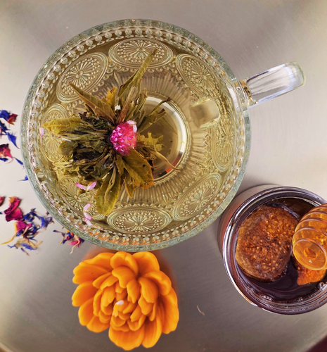 Kwitnąca Herbata Flower Lychee Ball