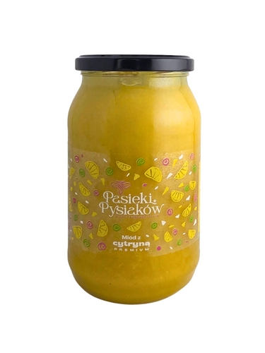 Miód z cytryną 1200g 